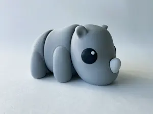 Premium Rhino Toy for Safari & Africa Lovers, STEM Learning, Nature Loving Kids