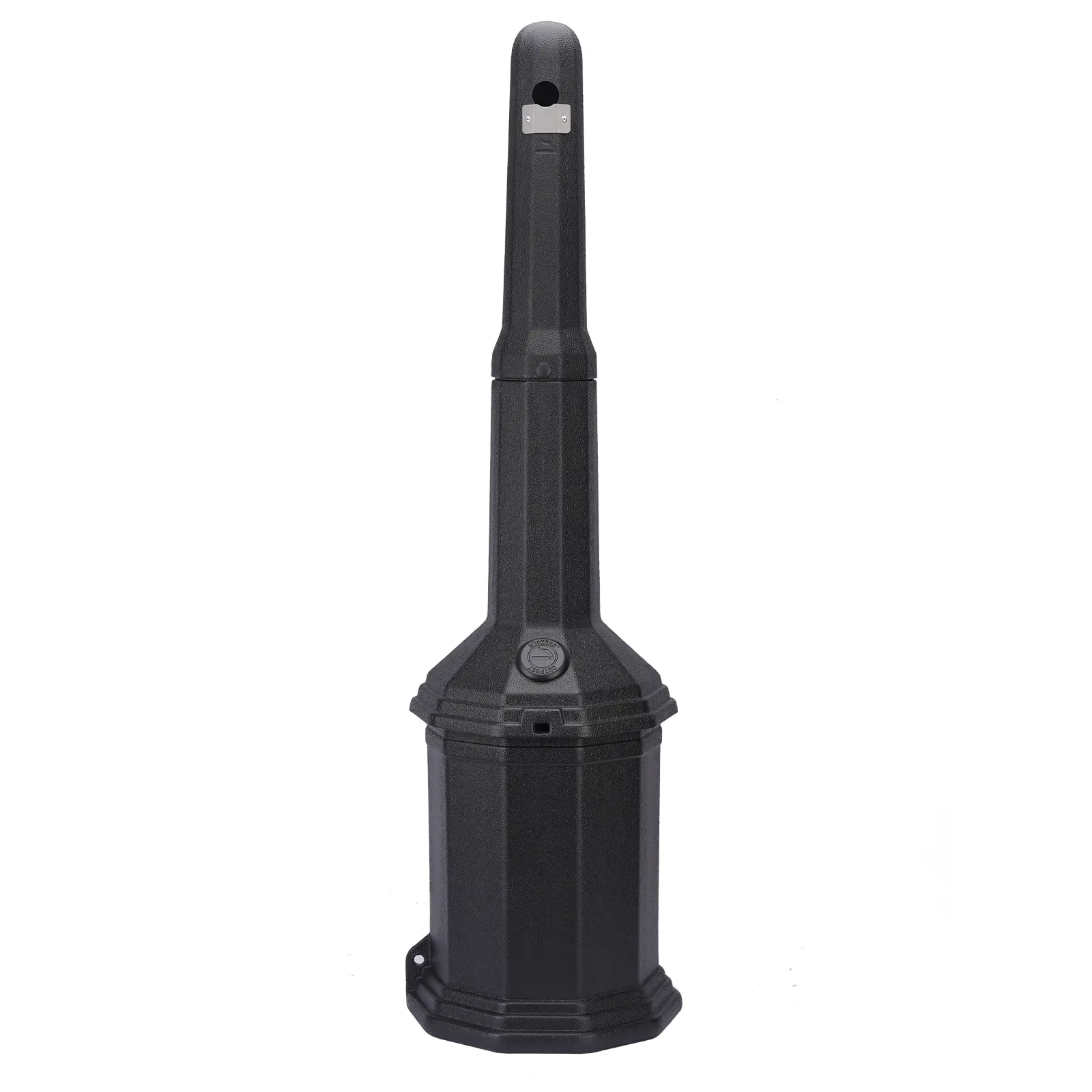 Ashtray Cigarette Receptacle For Designated Outdoor Smoking Areas Keeping a Fresh and Clean, Black Ashtray Cigarette Receptacle For Designated Outdoor Smoking Areas Keeping a Fresh and Clean, Black