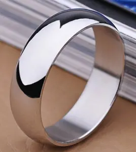 Classic silver ring, men's ring, silver women's ring, minimalist design, elegant jewelry gift, for wedding and anniversary