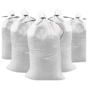 DuraSack 10-Pack Heavy Duty Empty Sand Bags with Tie Strings
