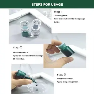 Pinky's algae peel facial mask , acne scars say Good  bye