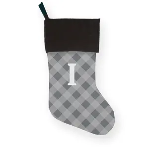 Personalized Christmas Stocking With Initial  Custom Holiday Stocking For Family, Kids, Pets & Couples  Embroidered Name Stocking, Christmas Mantle Decor