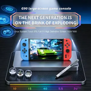 Rechargeable Game Console IPS HD Screen Handheld G90, Ultra Long Battery Life, USB Charging, Retro Button Layout, Smooth Gaming Experience