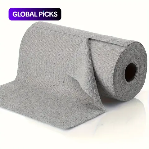 Reusable Super Absorbent Microfiber Cleaning Cloth Roll, Car Wash Microfiber Towel, Multipurpose Cleaning Cloth & Towels, Absorbent Washcloths for Car, Kitchen, Glass & Home Detailing Cleaning #GLOBAL PICKS