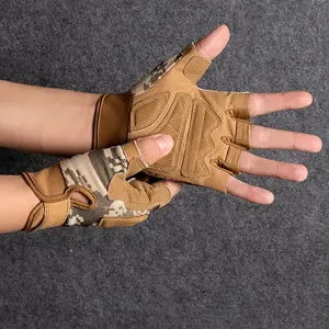 Men & WomenHalf Finger Cycling Gloves - Non-slip, durable tactical gloves for outdoor sports, training and fitness