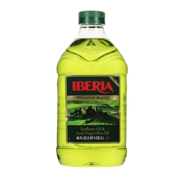 Iberia Premium Blend Sunflower Oil & Extra Virgin Olive Oil 68 fl oz Non-GMO and gluten-free