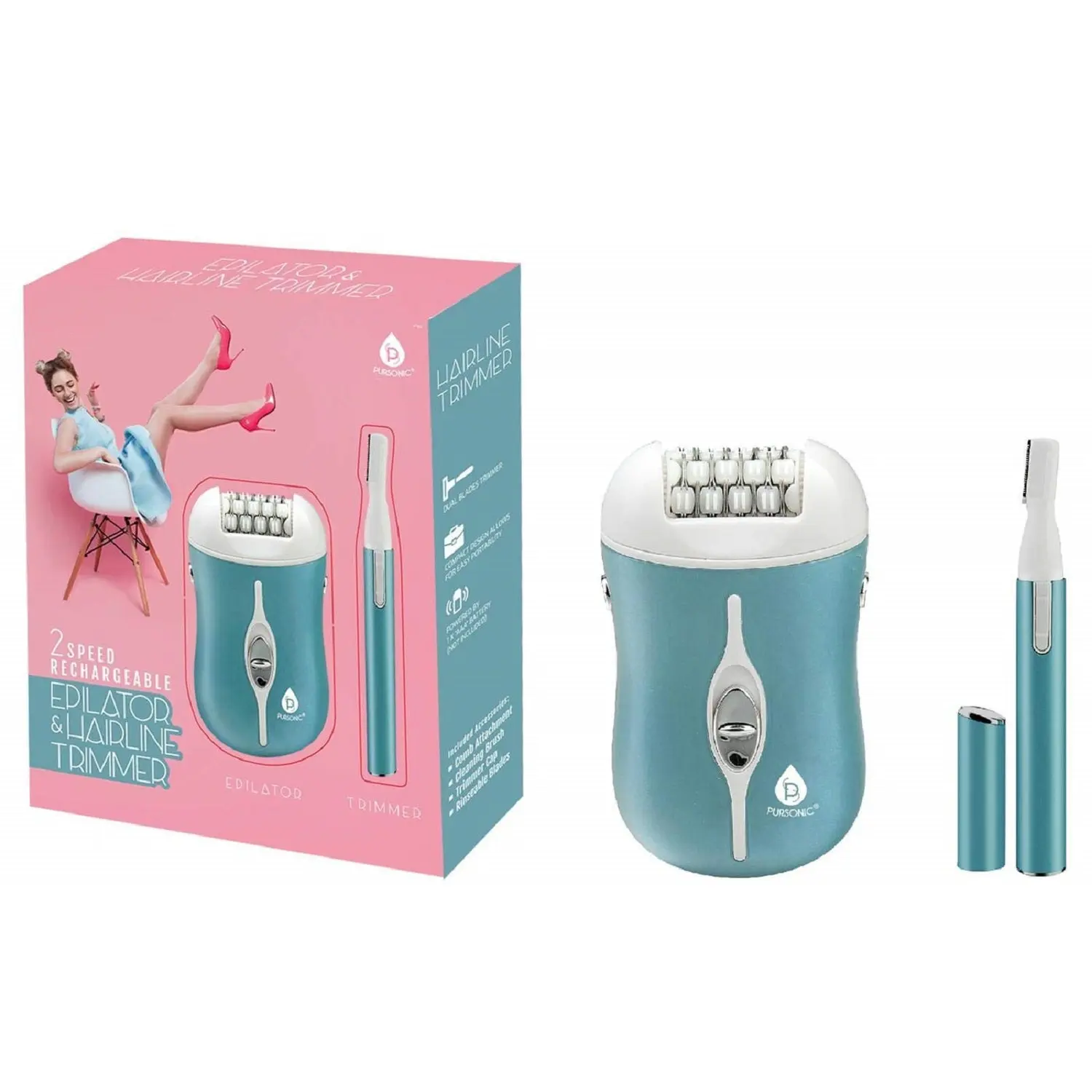 Rechargeable Epilator & Bikini Trimmer Rechargeable Epilator & Bikini Trimmer