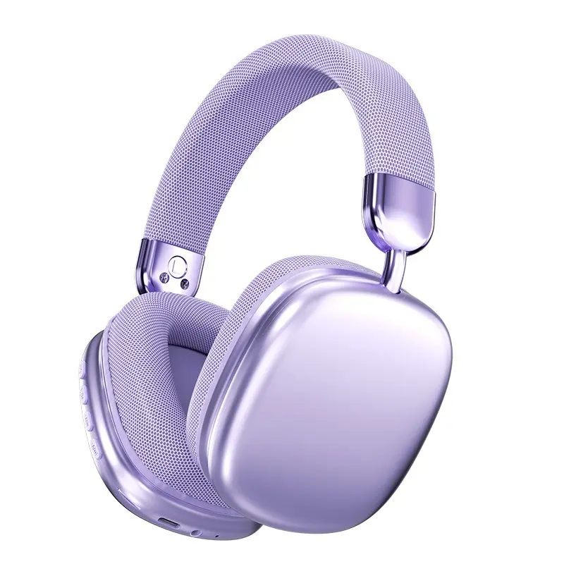 summerwins Wireless Bluetooth Electronic Headphones with Built-in Microphone, Noise-Canceling Tech, Charging Function, Cable - Ideal for Gaming, High-Quality Sound for iPhone, Android Devices