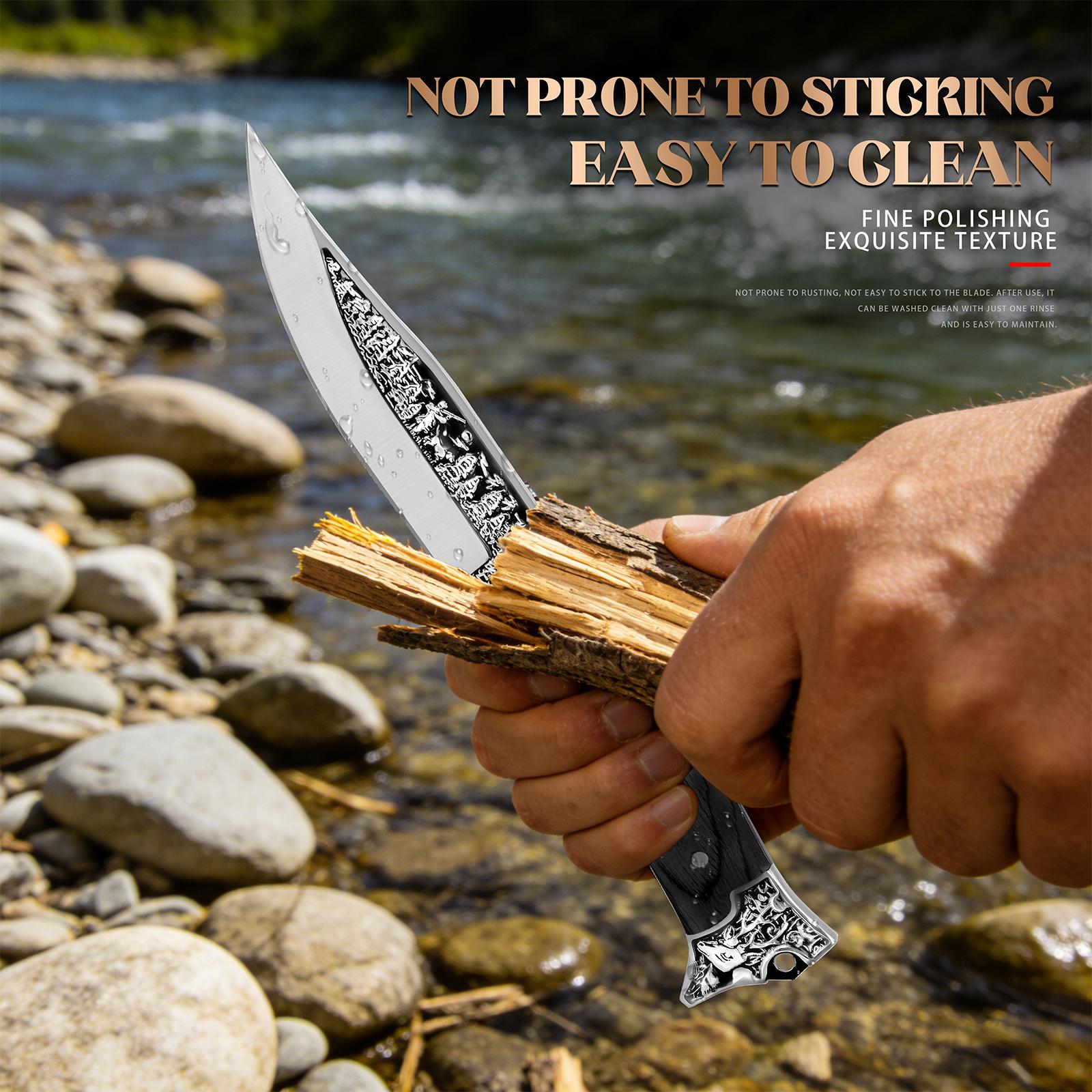 Garden pruning knives with exquisite patterns