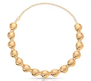 Ettika Polished Pebble Choker Necklace