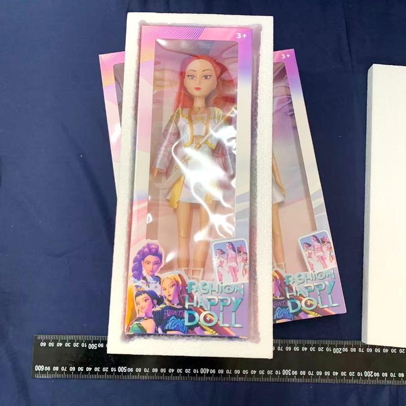 New Arrival Kpop Demon Hunter Girl Group Dolls - Mira, Rumi, Zoey with Theme Song Music Toy, Back-to-school season Birthday Gift for Girls Collectible Dolls