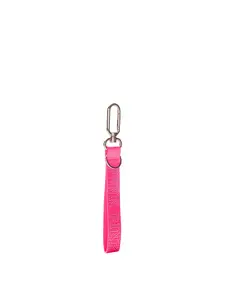 PINK Bling Wristlet Strap Keychain