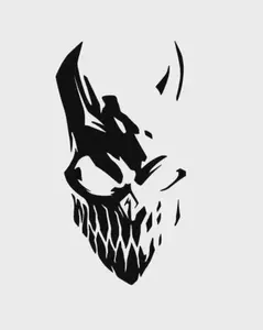 Slaughter To Prevail Mask Decal, Metalcore Band Car Window Sticker