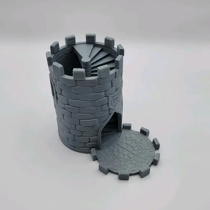 Compact Dice Tower - Dungeons and Dragons Accessory - Tabletop Accessory