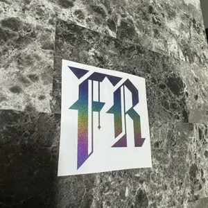 FR font 5 member decal