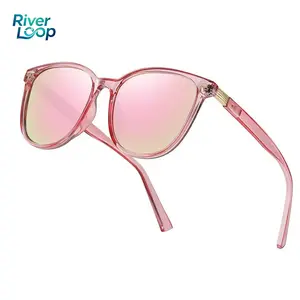 Women's Polarized Sunglasses, Female Big-Style Gold-Metal Plated Frame, Ultra-Lightweight Polarised Lens, UV400 Protection, Anti-Glare 2025 Trendy Fashion Eyewear, Christmas Gift Accessory