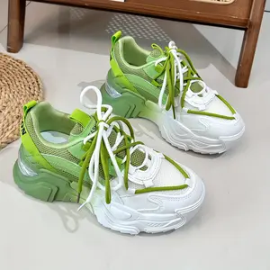 [Breathable Fabric PU Shoes] Ladies' Casual Sports Shoes: Low-Top, Breathable, Fabric And PU Upper, TPR Sole, Lace-Up, Autumn Collection