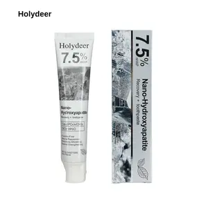 Holydeer Nano Hydroxyapatite Toothpaste 7.5% NHAP Advanced Enamel Repair Sensitivity Care Gentle Formula Natural Peppermint Freshness Fluoride-Free Oral Care Whitening Kit