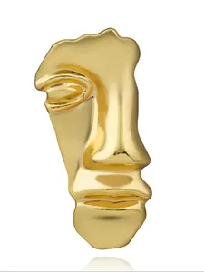 Creative Face Mask Design Brooch, Fashionable Brooch for Women & Men, Enamel Pin Suitable for Backpacks, Jeans, Scarves, Hats Decoration