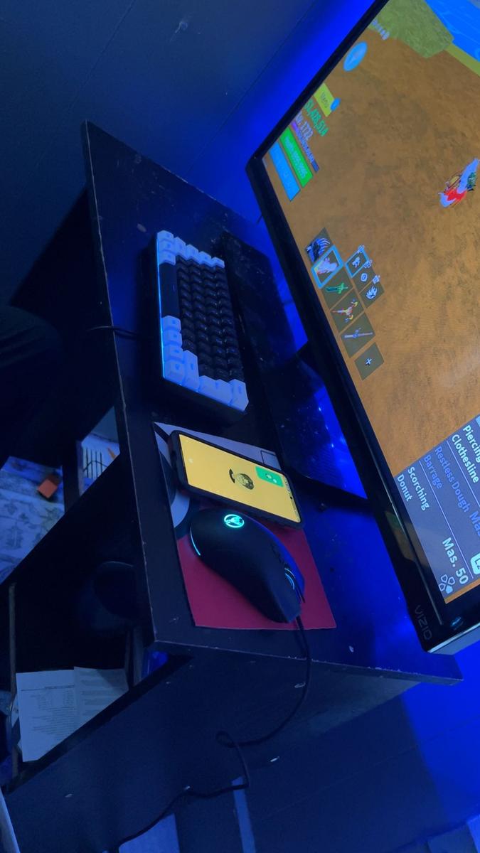 Item: Black And White, Keyboard And Mouse