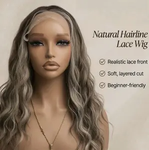 Watered Souls Smokey Sandstone 20" wig.  13x4 Lace front premium synthetic. 120 density, Scandinavian hairlne. Heat Tolerance 350. She comes with a free wig cap and free gift. All gifts with purchase should be mailed back upon return of the purchase.
