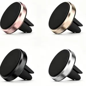 Generic Magnetic Mobile Phone Holder Car Dashboard, Silver Color, Universal Magnetic Car Mount for Cell Phones and Mini Tablets, Vent Holder, Car Phone Holders, Cell Phone Mounts