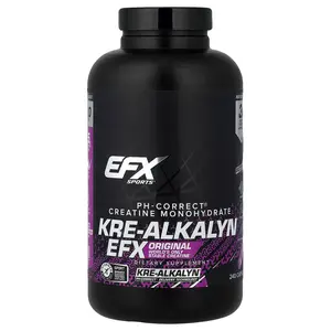 EFX Sports Kre-Alkalyn® EFX, 240 Capsules (750 mg per Capsule)