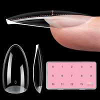 M-Almond Nail Tips-224pcs