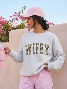 Wifey Crewneck | Graphic Sweatshirt | Cozy Unisex Pullover