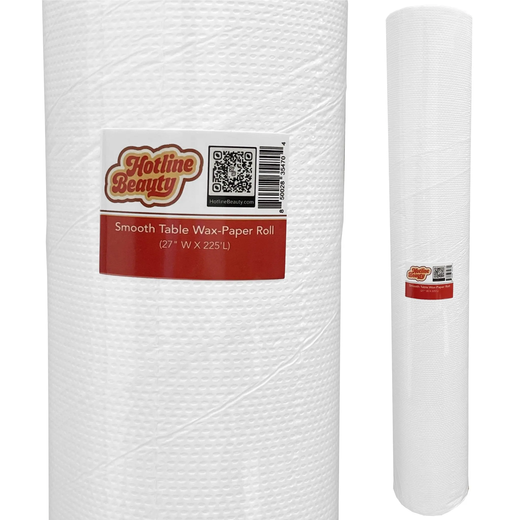 Smooth Table Wax-Paper Roll | 27" W X 225'L | HOTLINE BEAUTY