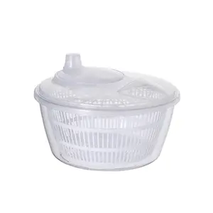 Hand Crank Salad Spinner| Vegetable Dryer for Kitchen, Lettuce Washer & Colander Set