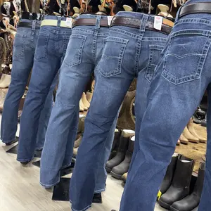 Pantalon Oggi Jeans Cowboy Boot Cut Jeans Dark Blue Denim