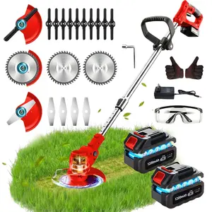【TM2】Portable Home Cordless Electric Grasstrimmer , Garden Weeder/Wireless Mower