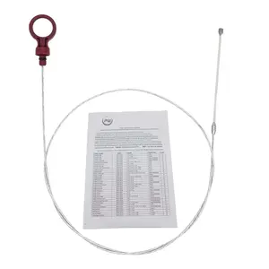 Automatic Transmission Dipstick For Chrysler Jeep Dodge-Level Tool With Directions Check Auto Trans Fluid Oil Level - Dealer #s : 8863B, 9336, 9336A, 42RLE, NAG1, 62TE 2.7 3.5 3.6 3.7 5.7 6.1 6.4