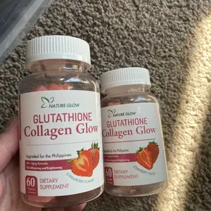 Nature Glow Glutathione Collagen Glow Chewable Gummies, 60 count Dietary Supplement NR900 NAD - TikTok Shop Nature Glow Glutathione Collagen Glow Chewable Gummies, 60 count Dietary Supplement NR900 NAD - TikTok Shop