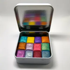 12-Pack Tin Palette EMPTY - DISCOUNTED WITH PURCHASE OF 12 PAINTS
