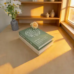 2pcs Simulated Bookends Home Decor, Foldable Fake Books, Stackable Prop for Bedroom Living Room Study, Photography Props, Holiday Decoration