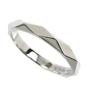 Boucheron Facette Pt950 Platinum Ring Size 17