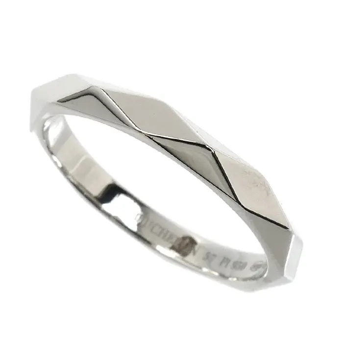 Boucheron Facette Pt950 Platinum Ring Size 17