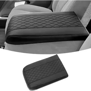 ZZEQYG Center Console Cover for Chevy Silverado/GMC Sierra 1999-2007, Tahoe & Suburban & Yukon & Avalanche, Car Armrest Cover Accessories(Fits Jump Seat Console Only)
