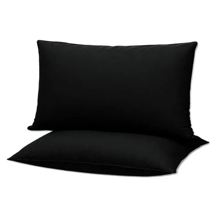 2 Pack Cotton Down Alternative 13x18 Pillows, Machine Washable - Soft and Breathable Travel Small Pillows for Sleeping, Ideal for Daycare, Crib, Cot