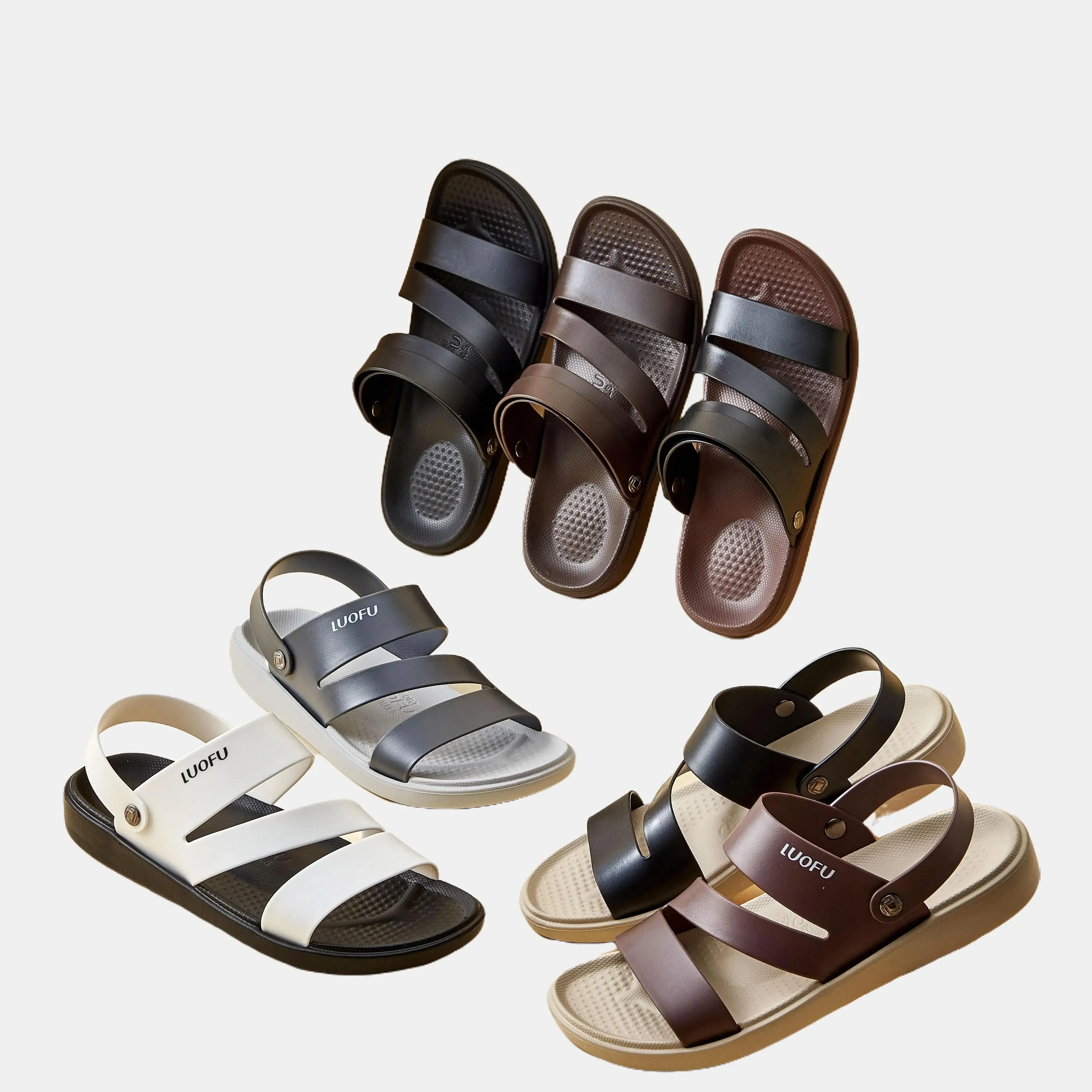 BELOVELY Comfort Clogs Slippers Breathable Non-Slip Beach Pool Sandal All-Terrain Parallel Bars Cloud Slippers Boy Walking Shoes Footwear Shoe Summer Stylish Nail Design