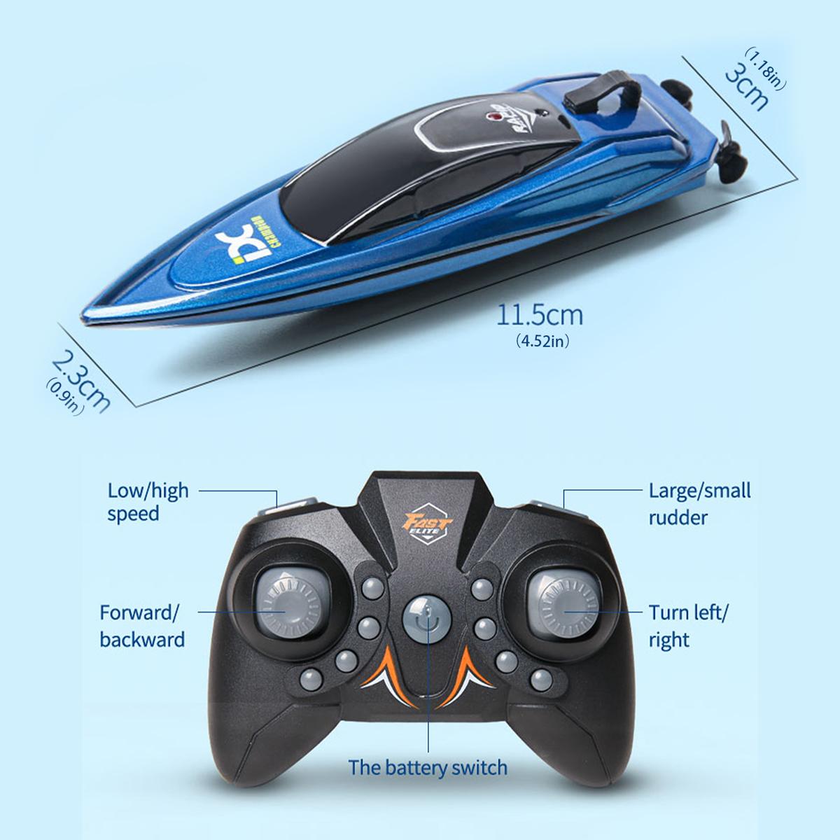 RC Boat for Kids 2.4GHz 8 km/h High Speed RC Boat Electric Racing Boat Waterproof 500mAh USB Rechargeable RC Boat Toy Ship Summer Water Toy Gift for Kids Adults RC Boat for Kids 2.4GHz 8 km/h High Speed RC Boat Electric Racing Boat Waterproof 500mAh USB Rechargeable RC Boat Toy Ship Summer Water Toy Gift for Kids Adults