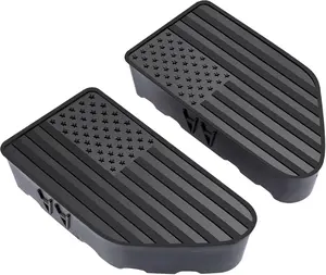 Bed Rail Stake Pocket Covers, Black Rear Hole Plugs for Chevy Colorado & GMC Canyon 2023-2026, Automotive Truck Accessories, For Colorado Canyon 2023-2026