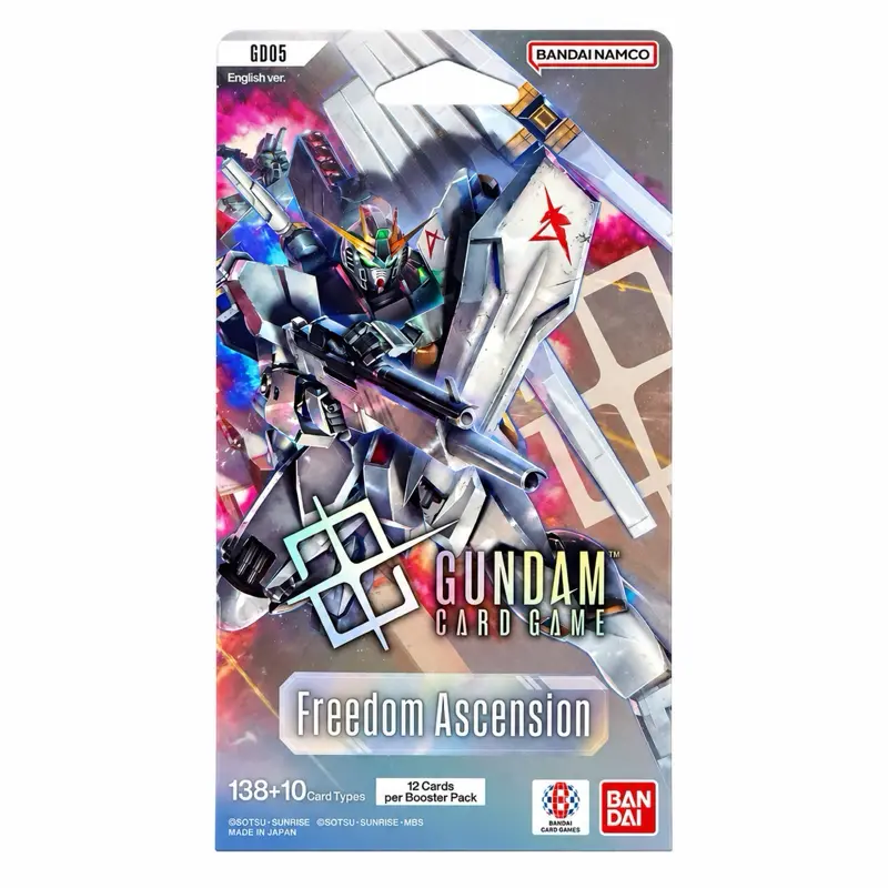 Gundam Freedom Ascension Sleeved Booster Pack - Freedom Ascension (GD05)