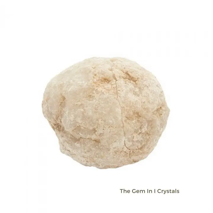 Morocco White Quartz Geode 3-5cm, Single Piece, Ideal for Home Decor and Scrapbooking