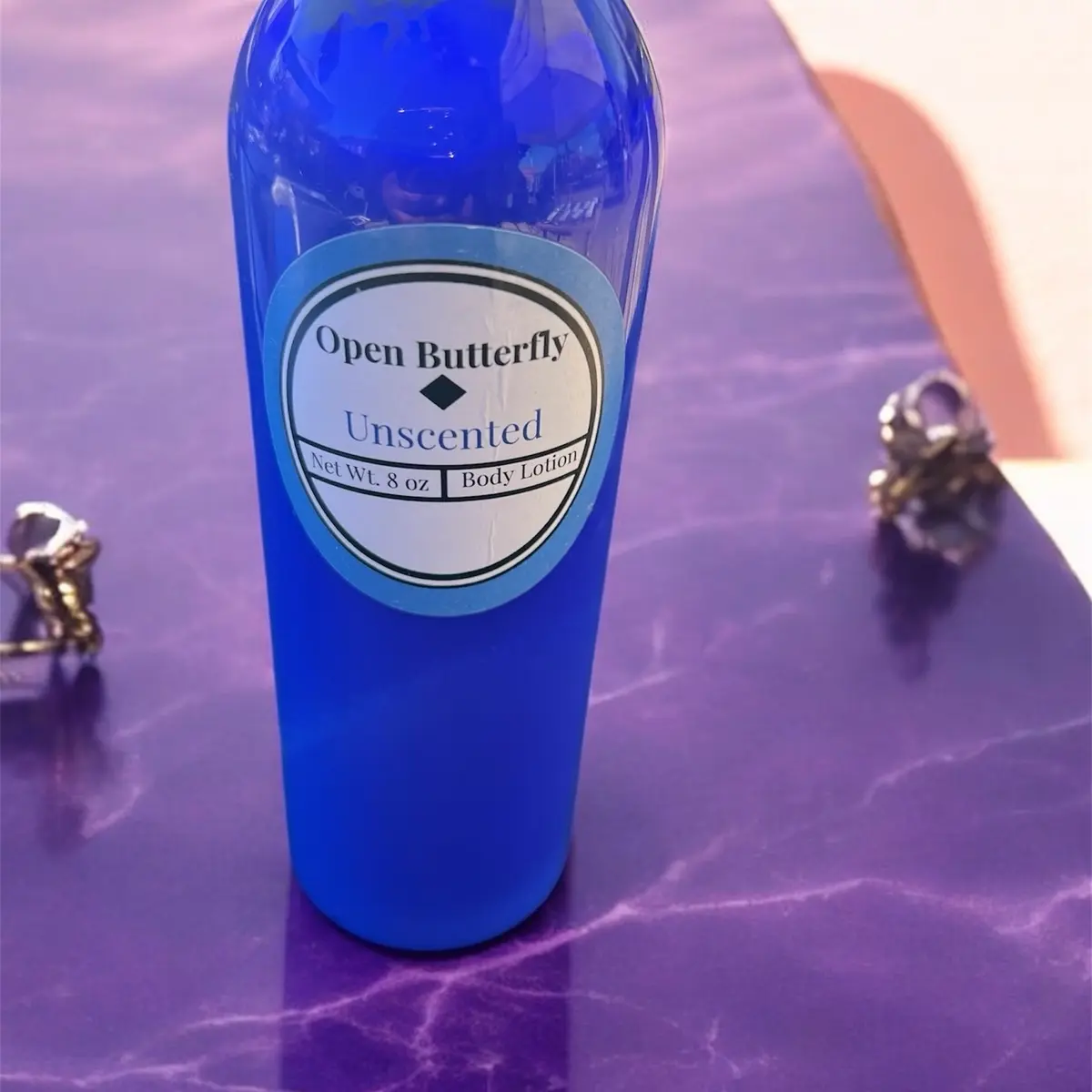 Unscented body lotion