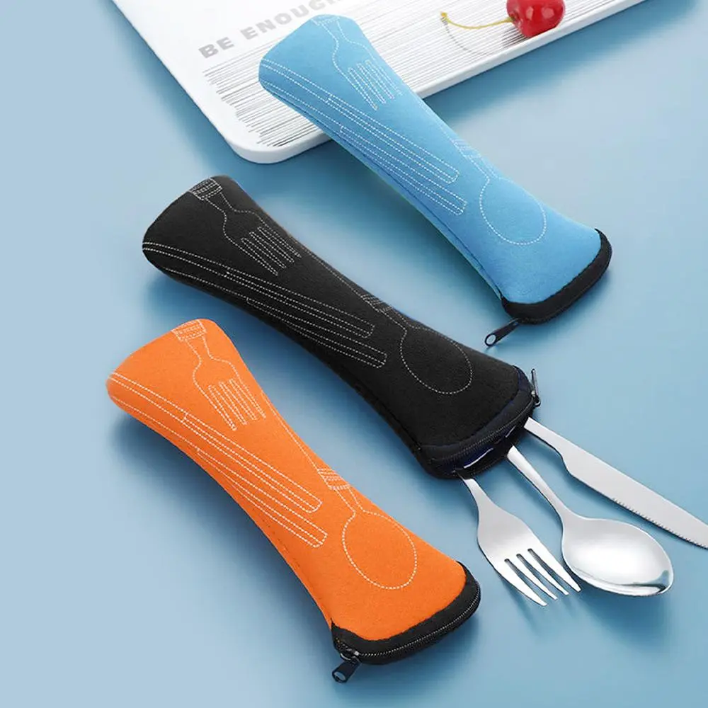 Flatware Storage Bag, 1 Count Kitchen Utensil Bag, Cutlery Storage Bag, Kitchen Storage Organizer, Outdoor Kitchen Tool, Camping Utensil, Outdoor Kitchen Supplies, Flatware Not Included