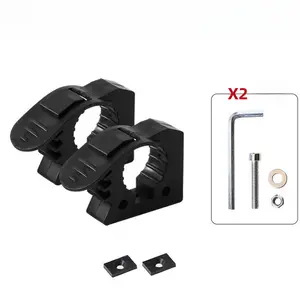 2PCS Shovel Mount Bracket Car-Mounted Engineer Shovel Quick-Release Buckle Off-Road Rubber Fastener Roof Crossbar Mounting Clip