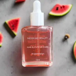 NESSAKE BEAUTY Nail & Cuticle Care Oil Dropper Coconut 15ml Essential Oil for Nail Care & Retention